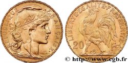 20 francs or Coq, Liberté Égalité Fraternité 1912 Paris F.535/6 SUP