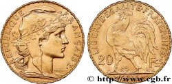 20 francs or Coq, Liberté Égalité Fraternité 1913 Paris F.535/7 AU
