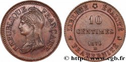 Essai de 10 centimes d’après Dupré 1870 Strasbourg VG.3773  MS60