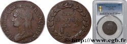 Cinq centimes Dupré, grand module 1800 Genève F.115/126 AU53 PCGS