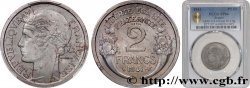 Essai en fer de 2 francs Morlon, flan épais 1941 Paris GEM.114 4 MS64 PCGS