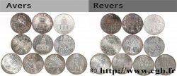 Lot de 10 pièces de 100 francs commémoratives - - F.-/