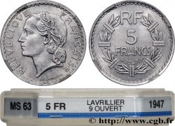 5 francs Lavrillier, aluminium 1947 F.339/9