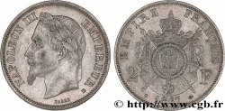 2 francs Napoléon III, tête laurée 1867 Strasbourg F.263/5