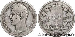 2 francs Charles X 1825 Rouen F.258/2 F15