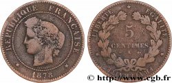 5 centimes Cérès 1878 Bordeaux F.118/18