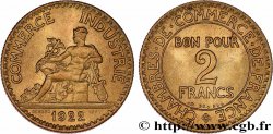 2 francs Chambres de Commerce 1922 F.267/4
