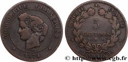5 centimes Cérès 1874 Bordeaux F.118/10
