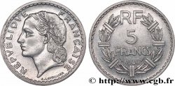 5 francs Lavrillier, aluminium 1946 Beaumont-Le-Roger F.339/7