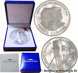 Belle Épreuve 100 francs - Frères Lumière 1995 Paris F.1649 4