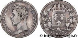 5 francs Charles X, 1er type 1825 Perpignan F.310/13