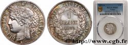 1 franc Cérès, IIIe République, petit A 1872 Paris F.216/5