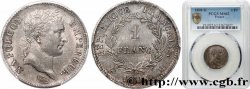 1 franc Napoléon Ier tête laurée, République française 1808 La Rochelle F.204/6