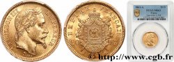 20 francs or Napoléon III, tête laurée 1861 Paris F.532/1