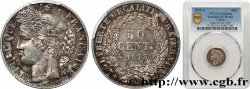 50 centimes Cérès, IIIe République 1873 Paris F.189/5