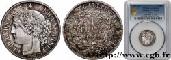 1 franc Cérès, IIIe République 1871 Bordeaux F.216/3