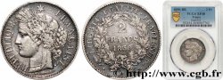 2 francs Cérès, IIe République 1850 Strasbourg F.261/5