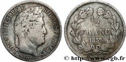 1/2 franc Louis-Philippe 1837 Lille F.182/72