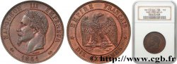Essai / Épreuve de Dix Centimes Napoléon tête laurée 1861 Bordeaux Maz.1703  SPL64 NGC