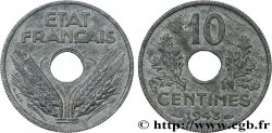 10 centimes État français, grand module 1943 F.141/5