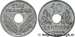 10 centimes État français, grand module 1943 F.141/5