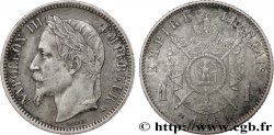 1 franc Napoléon III, tête laurée 1866 Bordeaux F.215/5