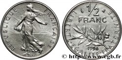 1/2 franc Semeuse, BU (Brillant Universel) 1998 Pessac F.198/41