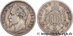 2 francs Napoléon III, tête laurée 1869 Paris F.263/10