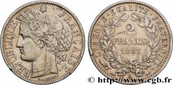 2 francs Cérès, avec légende 1887 Paris F.265/13