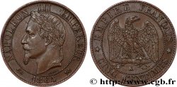 Cinq centimes Napoléon III, tête laurée 1864 Bordeaux F.117/15