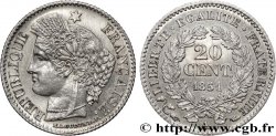 20 centimes Cérès, IIe République 1851 Paris F.146/7