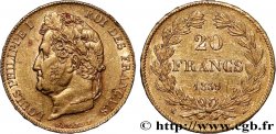 20 francs or Louis-Philippe, Domard 1839 Paris F.527/20