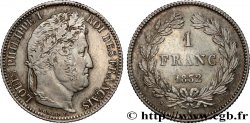 1 franc Louis-Philippe, couronne de chêne 1832 La Rochelle F.210/5
