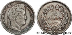 1/4 franc Louis-Philippe 1838 Rouen F.166/70