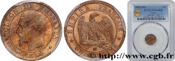Un centime Napoléon III, tête nue 1854 Marseille F.102/14