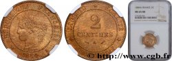2 centimes Cérès 1884 Paris F.109/9