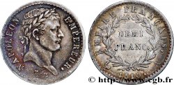 Demi-franc Napoléon Ier tête laurée, Empire français 1810 Paris F.178/10