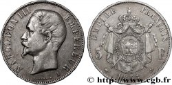5 francs Napoléon III, tête nue 1857 Paris F.330/10