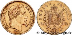 20 francs or Napoléon III, tête laurée 1862 Paris F.532/3 TTB