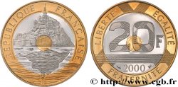 20 francs Mont Saint-Michel, BE (Belle Épreuve) 2000 Pessac F.403/16 var.