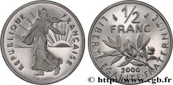 1/2 franc Semeuse, BE (Belle Épreuve) 2000 Pessac F.198/43 var.