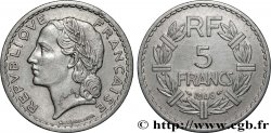 5 francs Lavrillier, aluminium 1946 Beaumont-Le-Roger F.339/7