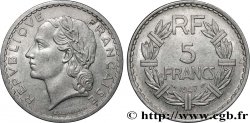 5 francs Lavrillier, aluminium 1947 Beaumont-Le-Roger F.339/11