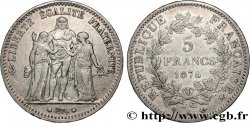 5 francs Hercule 1876 Bordeaux F.334/18