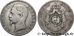 5 francs Napoléon III, tête nue 1855 Paris F.330/3