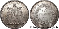 10 francs Hercule, accent sur le E de REPUBLIQUE 1967 F.364/6