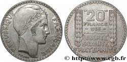 20 francs Turin, rameaux courts 1933  F.400/4