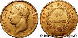 40 francs or Napoléon tête laurée, Empire français 1810 Lille F.541/5 SS