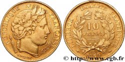 10 francs or Cérès, IIe République, levrette oreille haute 1850 Paris F.504/1