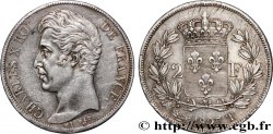 2 francs Charles X 1827 Nantes F.258/34